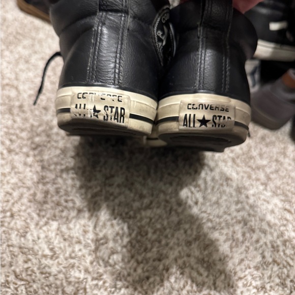 Size 10, leather Chuck Taylor’s hard to find no longer sold in stores. Converse - Picture 3 of 7